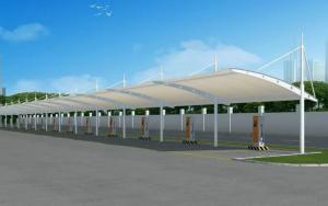 江达县膜结构停车棚