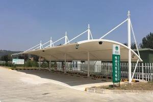 江达县膜结构停车棚